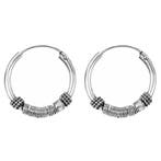 Fako Bijoux - Bali Oorringen - Lamu - 15mm - Zilverkleurig, Verzenden, Nieuw