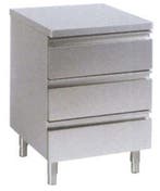 Ladenkast zonder opstaande rand | 3 laden HorecaTraders, Verzenden, Nieuw in verpakking