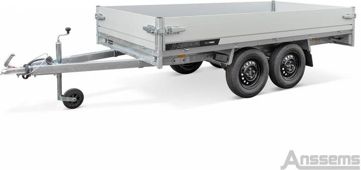 Anssems PLT-2 750kg 330x180 Pro, Auto diversen, Aanhangers en Bagagewagens, Ophalen