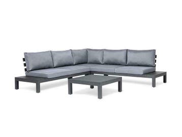 Suns breez vita platform loungeset aluminium 4-delig, 5 zitplaatsen, Bank, Loungeset, Nieuw