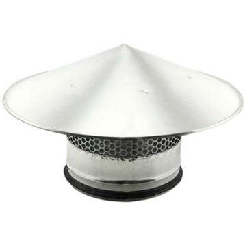 Spiro Safe regenhoed met gaas | rvs | 9 formaten, Verzenden, Nieuw in verpakking