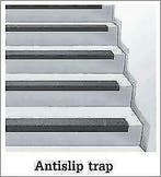 Antislip trap! Voorkom uitglijden met anti slip tape, Nieuw