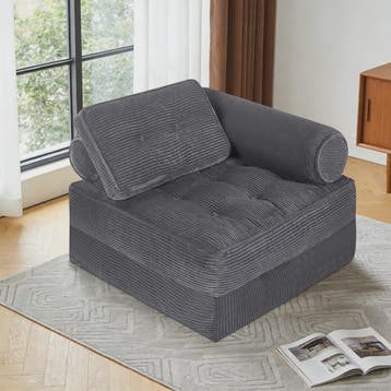 Single Module Sofa Foldable Leisure Reclining Sofa Portable, Verzenden, Nieuw