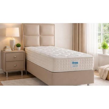 Opberg Boxspring Magnum Beige-Cream, Ophalen of Verzenden, Nieuw
