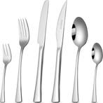 HI NATURE™ Besteksets Bestekset 12 persoons modern 100% RVS, Ophalen of Verzenden, Nieuw