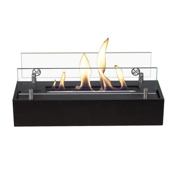 Xaralyn Bio-ethanol brander S Zwarte poedercoating, Verzenden, Nieuw, Elektrische haard