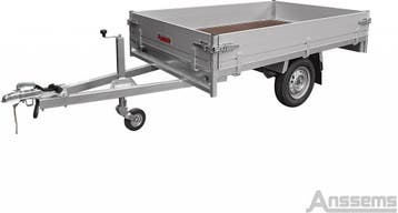 Anssems Plateauwagen PSX 750kg 251×153, Ophalen of Verzenden, Nieuw
