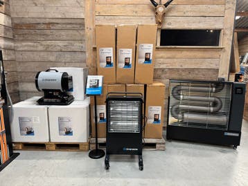 Diesel of Elektrische infrarood heater verwarming kachel, Huis en Inrichting, Kachels, Nieuw, Vrijstaand, Overige soorten