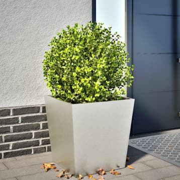 vidaXL Plantenbak 50x50x50 cm roestvrij staal, Tuin en Terras, Bloembakken en Plantenbakken, Verzenden, Nieuw, Metaal