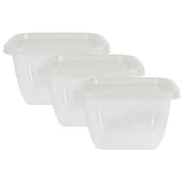 Benson Vershoudbakjes 1,25 ltr 3-delig (Keuken), Ophalen of Verzenden, Nieuw