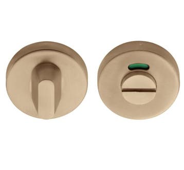 Toiletgarnituur BASICS LBWC50D 8 mm PVD licht brons, Verzenden, Nieuw