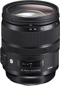 Sigma 24-70mm F2.8 DG OS HSM 82 mm filter (geschikt voor, Verzenden, Zo goed als nieuw