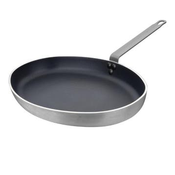 Vogue Aluminium Antiaanbak Teflon Platinum Plus Ovale, Verzenden, Nieuw