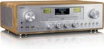 Stereo set met Radio - CD Speler - Met Bluetooth - Hout - Le, Verzenden, Zo goed als nieuw