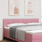 vidaXL Hoofdbord Roze 180 cm Fluweel, Huis en Inrichting, Slaapkamer | Bedden, Verzenden, Nieuw, Stof