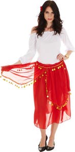 2dekans | Dressforfun vrouwenkostuum gypsy XXL -, Ophalen of Verzenden, Zo goed als nieuw