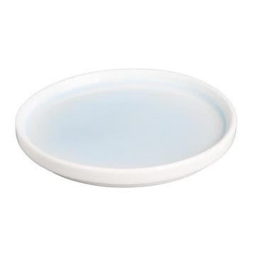 Fondant schotels | aqua blauw | Ø15,2 cm | 6 stuks, Verzenden