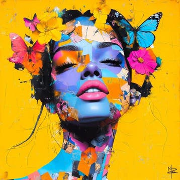 PLM-Art - Pop Muse Woman
