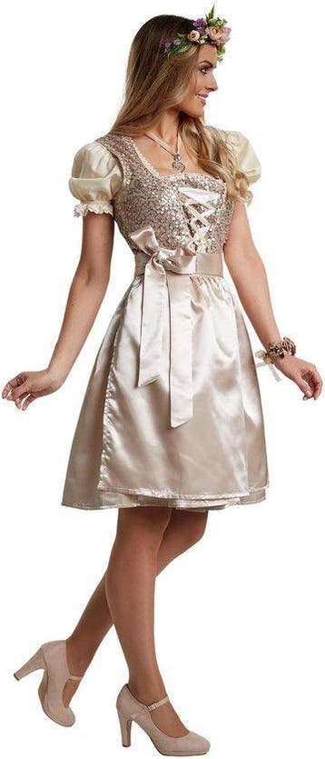 2dekans | Dressforfun Mini-Dirndl Burgau model 2 L -, Ophalen of Verzenden, Zo goed als nieuw