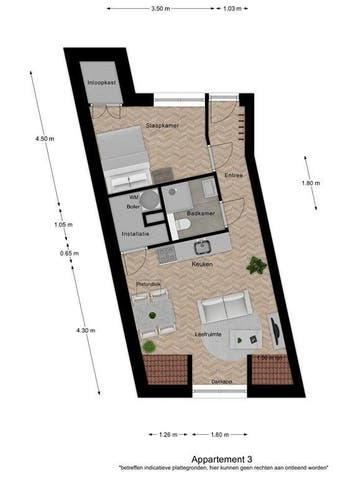 Te huur: Appartement Hof in Bergeijk, Noord-Brabant, Appartement, Bergeijk