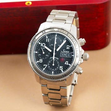 Sinn - 203 Titanium Chronograph - 203.TI (sg.395) - Heren -, Nieuw