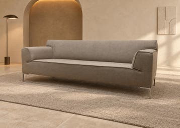 NIEUW GESTOFFEERD Design on Stock Bloq 3-Zits + GARANTIE, Design Bank Bankstel Zetel 3-Zits Design on Stock, 75 tot 100 cm, Ophalen of Verzenden