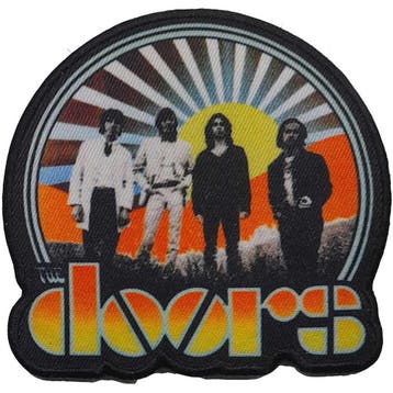 The Doors - Sunrise - patch officiële merchandise, Ophalen of Verzenden, Nieuw, Kleding