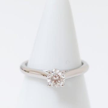 Cartier - Ring - Solitaire Platina Diamant (Natuurlijk), Nieuw