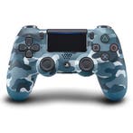 Playstation 4 / PS4 Controller DualShock 4 Blue Camouflag..., Spelcomputers en Games, Spelcomputers | Sony PlayStation 4, Ophalen of Verzenden
