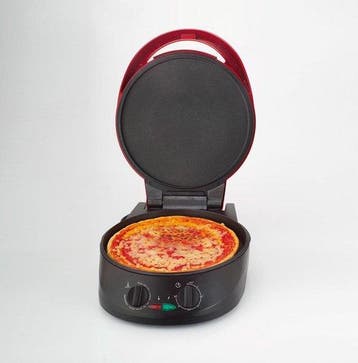 2dekans | Ariete 908 1pizza(s) Zwart, Rood pizzamaker en, Ophalen of Verzenden, Zo goed als nieuw