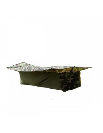 101 Inc hangmat Jungle met dakzeil camouflage Frans Woodland, Verzenden, Nieuw