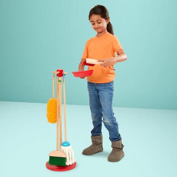 Melissa &amp; Doug - Speelgoedschoonmaakset - Inclusief, Kinderen en Baby's, Ophalen of Verzenden, Nieuw