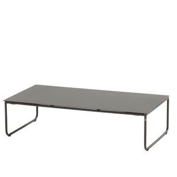 Dali lounge tuintafel 110x60xH30 cm antraciet 4-Seasons, Ophalen of Verzenden, Nieuw, Aluminium
