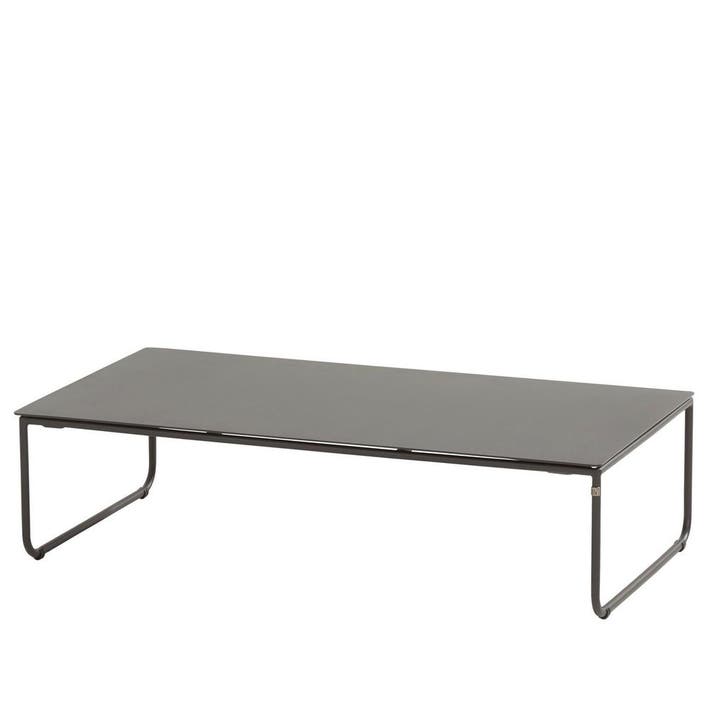 Dali lounge tuintafel 110x60xH30 cm antraciet 4-Seasons, Tuin en Terras, Tuintafels, Nieuw, Aluminium, Ophalen of Verzenden