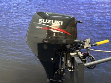 “ Suzuki 15 pk | Buitenboordmotor | Langstaart | El Start”, 10 tot 30 pk, Viertaktmotor, Ophalen of Verzenden, Zo goed als nieuw
