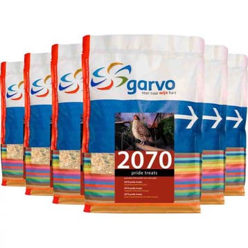 6x Garvo Vogelvoer Pride Treats (207008) 800 gr, Verzenden, Nieuw, Overige typen