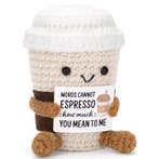 Gehaakte Koffiepop Emotionele Support Bureau Decoratie, Verzenden, Nieuw in verpakking