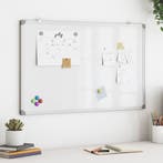 vidaXL Whiteboard magnetisch 100x60x1,7 cm aluminium, Verzenden, Nieuw in verpakking