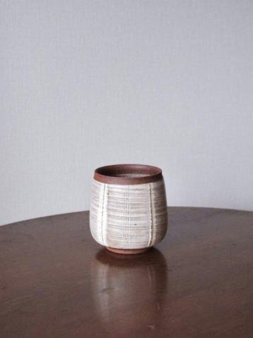 Beker - Shitsu Yakishime Yunomi – Japanese Studio Pottery