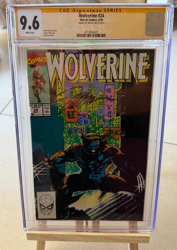 Wolverine 24 - Wolverine #24 (1990) CGC Signature Series 9.6, Nieuw