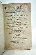 M. lAbbé de Vertot - Histoire des Chevaliers Hospitaliers, Antiek en Kunst