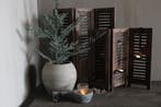 Drieluik Shutters brown wash 52 cm, Huis en Inrichting, Woonaccessoires | Overige, Ophalen of Verzenden, Nieuw