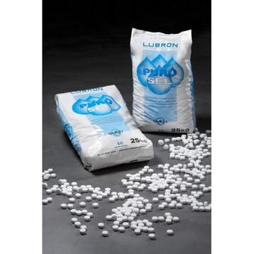 Lubron Purosel regeneratiezout zout waterontharder 25kg, Verzenden, Nieuw
