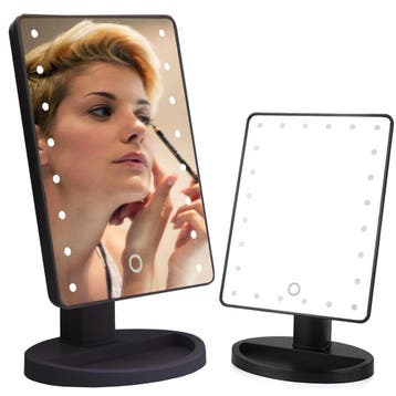 Verlichte make-up spiegel 180° draaibaar 16 ingebouwde LED, Ophalen of Verzenden, Nieuw