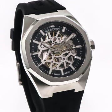 Mercury - Skeleton Automatic Swiss Watch - MEA491SK-SX-9 -, Nieuw