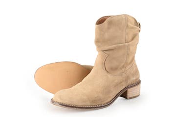 Manfield Cowboy laarzen in maat 38 Beige, Verzenden, Beige, Zo goed als nieuw, Manfield