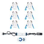 LED Veranda Spots Complete set - 6 Stuks  - Warm Wit 2700K, Ophalen of Verzenden, Nieuw