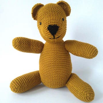 Breipatroon Knuffelbeer Bearnie zittend model, Ophalen of Verzenden, Nieuw