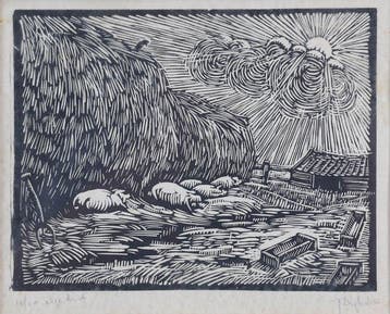 Johan Dijkstra (1896-1978) - Varkens, Antiek en Kunst