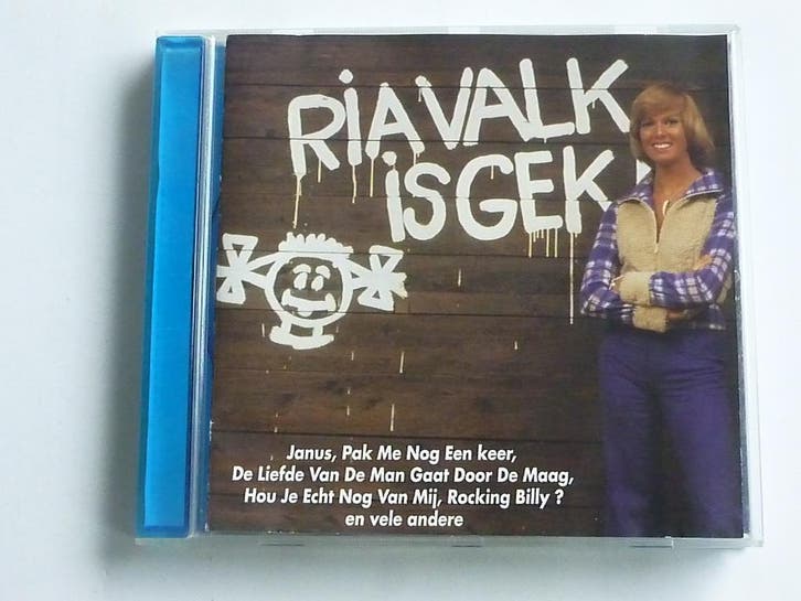 Ria Valk - Ria Valk is Gek, Cd's en Dvd's, Cd's | Nederlandstalig, Zo goed als nieuw, Ophalen of Verzenden